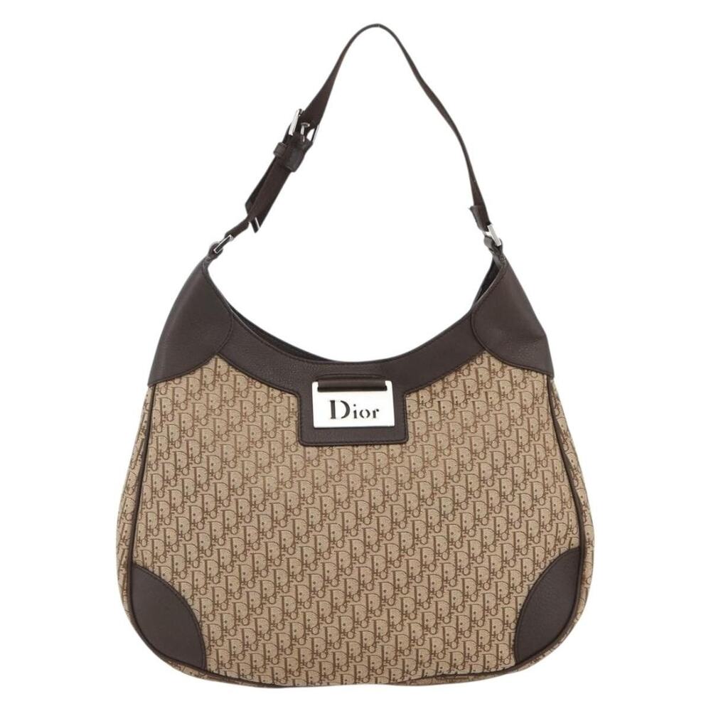 Dior Trotter Shoulder Bag Beige